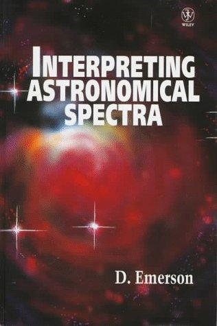 Couverture : Interpreting astronomical spectra