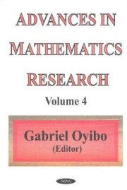 Couverture : Advances in mathematics research ; vol. 4
