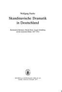 Couverture : Skandinavische Dramatik in Deutschland
