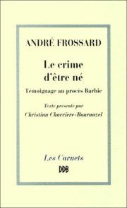 Couverture : Le crime d'être né