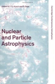 Couverture : Nuclear and particle astrophysics