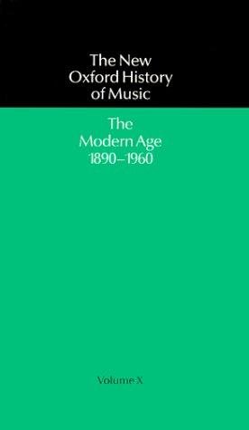 Couverture : The modern age, 1890-1960