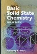 Couverture : Basic solid state chemistry