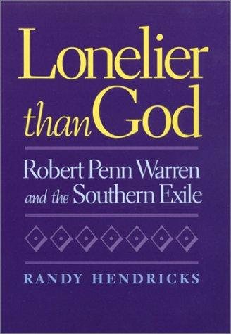 Couverture : Lonelier than God