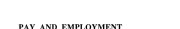 Couverture : Pay and employment in the new Europe