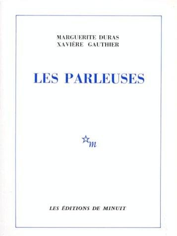 Couverture : Les parleuses