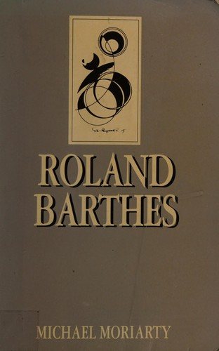 Couverture : Roland Barthes