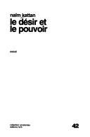 Couverture : Le désir et le pouvoir