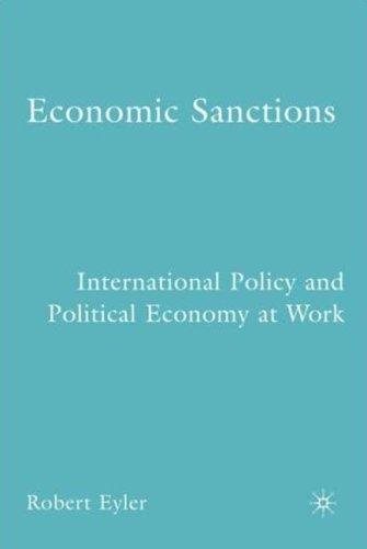 Couverture : Economic Sanctions