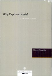 Couverture : Why Psychoanalysis?