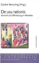Couverture : De usu rationis