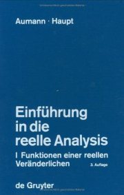Couverture : Einführung in die reelle Analysis