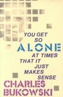 Couverture : You get so alone at times that it just makes sense