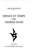 Couverture : Espace et temps chez George Sand