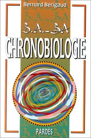 Couverture : Chronobiologie