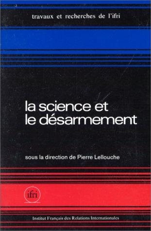 Couverture : La Science et le désarmement