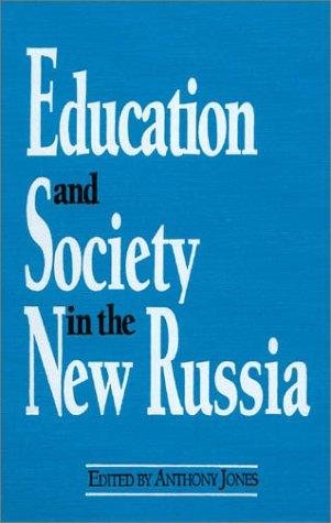 Couverture : Education and society in the new Russia