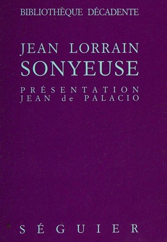 Couverture : Sonyeuse