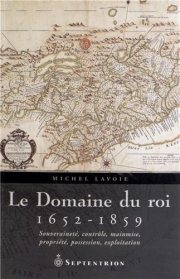 Couverture : Le domaine du roi, 1652-1859