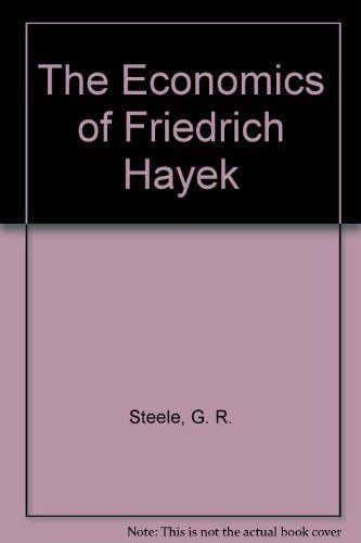 Couverture : The Economics of Friedrich Hayek