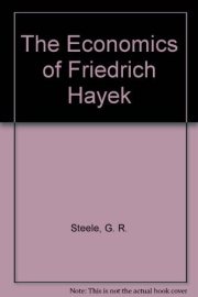 Couverture : The Economics of Friedrich Hayek