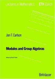 Couverture : Modules and group algebras