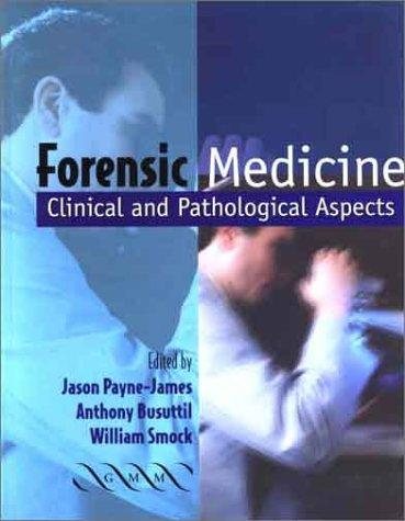 Couverture : Forensic medicine