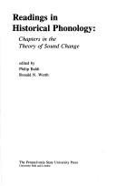 Couverture : Readings in historical phonology