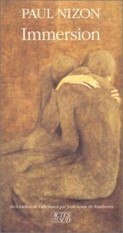 Couverture : Immersion
