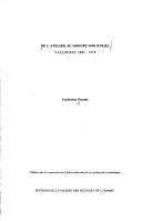 Couverture : De l'atelier au groupe industriel