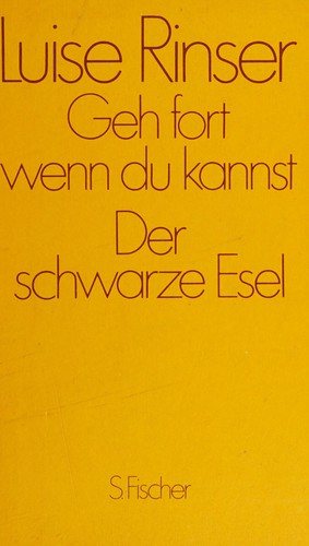 Couverture : Geh fort, wenn Du kannst