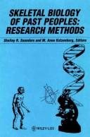 Couverture : Skeletal biology of past peoples