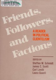 Couverture : Friends, followers, and factions