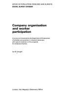 Couverture : Company organisation and worker participation
