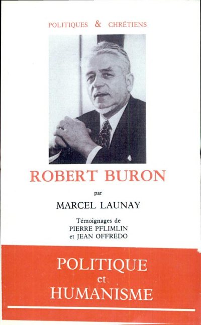 Couverture : Robert Buron