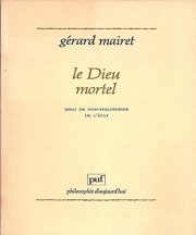 Couverture : Le Dieu mortel