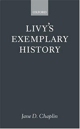 Couverture : Livy's Exemplary History