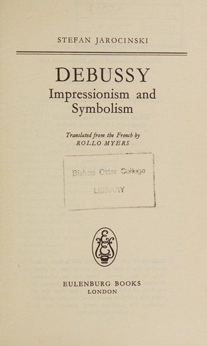 Couverture : Debussy