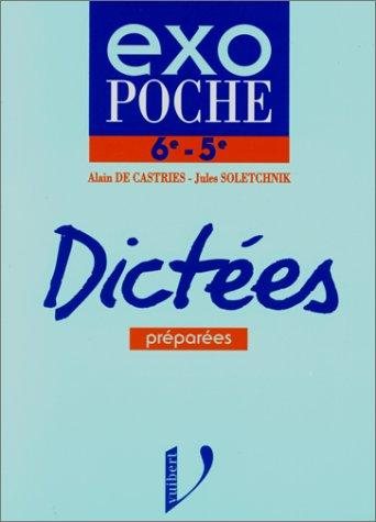 Couverture : Dictées préparées