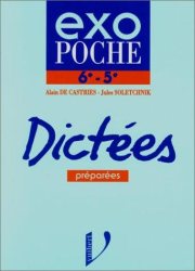 Couverture : Dictées préparées
