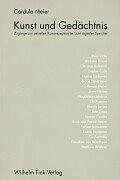 Couverture : Kunst und Gedächtnis