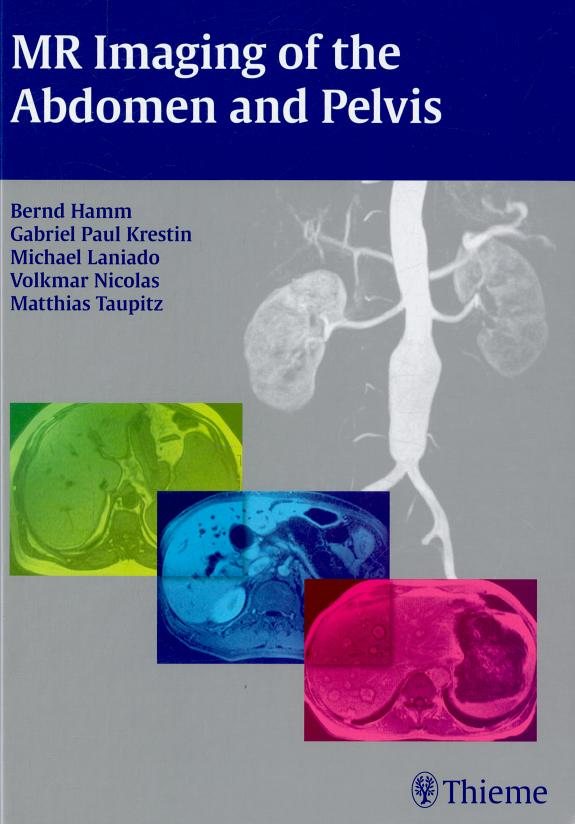 Couverture : MR imaging of the abdomen and pelvis