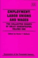 Couverture : Employment, labor unions and wages