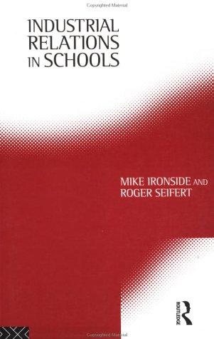 Couverture : Industrial relations in schools