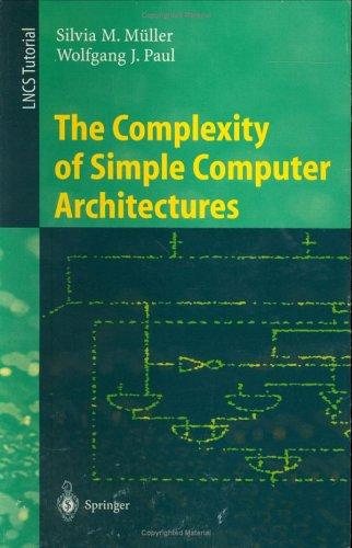 Couverture : The complexity of simple computer architectures