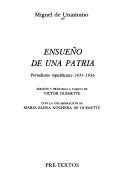 Couverture : Ensueño de una patria