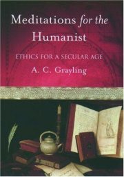 Couverture : Meditations for the humanist