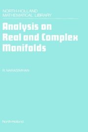 Couverture : Analysis on real and complex manifolds