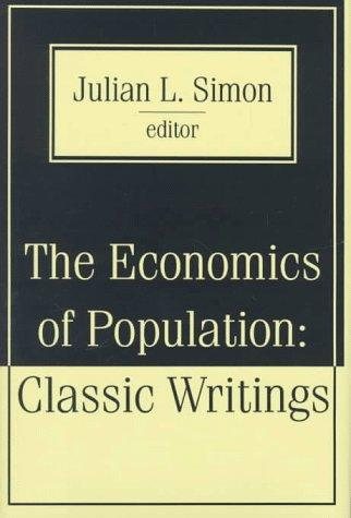 Couverture : The economics of population