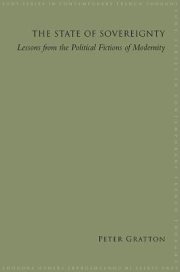 Couverture : The state of sovereignty